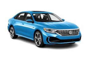 Blue sedan for scalable PaxRide airport transfers, enhancing business travel solutions for OTAs and travel firms worldwide.