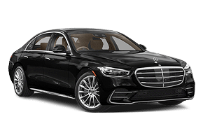 Luxury sedan for scalable airport transfers by PaxRide, enhancing business travel solutions for OTAs and travel companies.